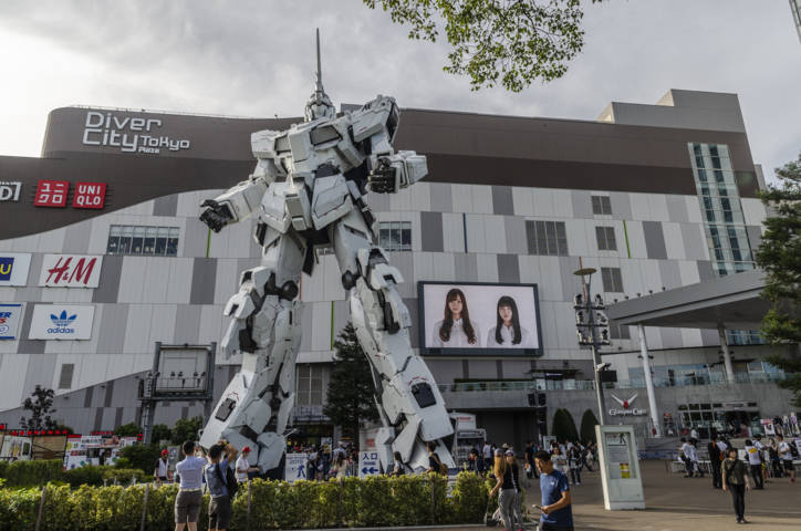 216 - Tokyo - isla artificial de Odaiba - RX-0 Unicorn Gundam